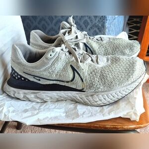 NIKE REACT INFINITY RUN FLYKNIT 3 MEN'S ROAD RUNNING SHOES Size 14